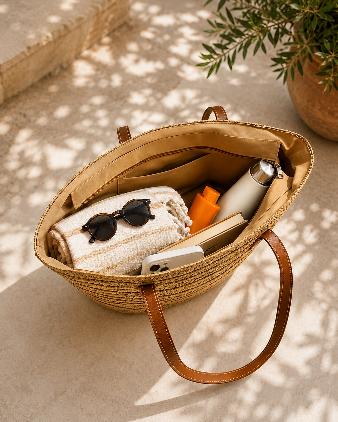 Sac Cabas Riviera Tressé