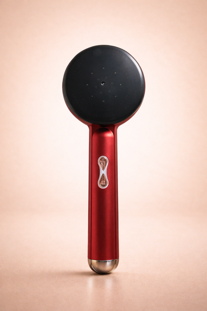 Brosse massante électrique avec diffusion de soins